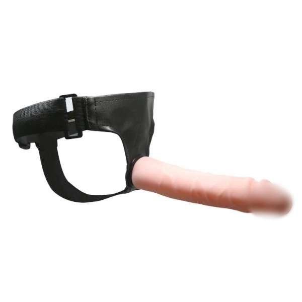 Страпон с гибким фаллоимитатором "Ultra Harness" реалистичный 