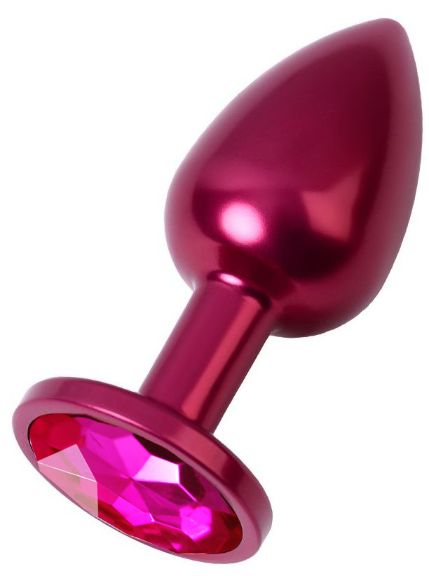 Пробка с малиновым кристаллом "Vandersex" металл, М 